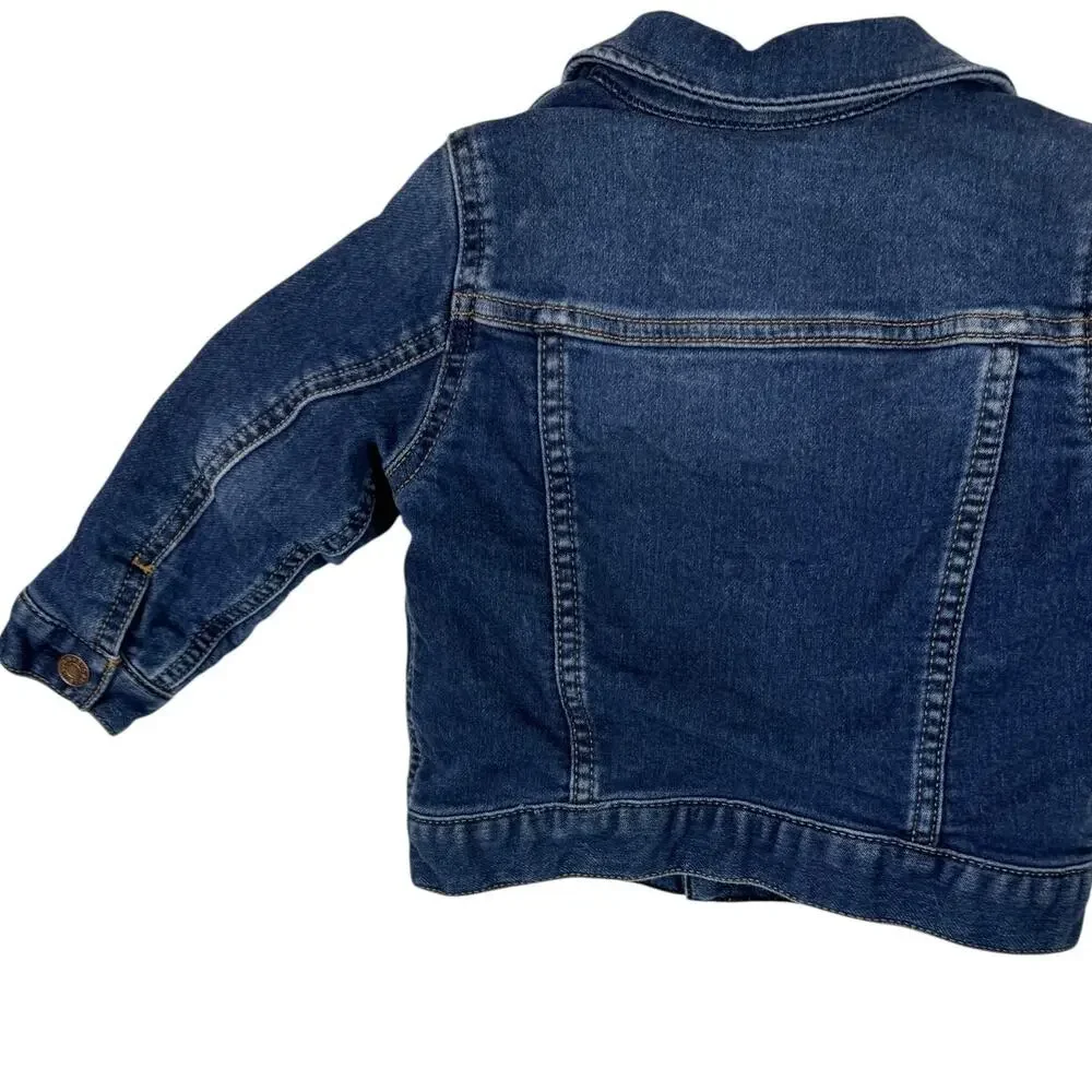 Gap Kids Denim Jacket 18–24 Months Blue Jean Trucker Style